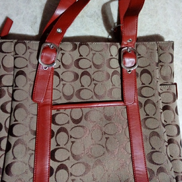 Coach hand bag tote - Picture 6 of 6